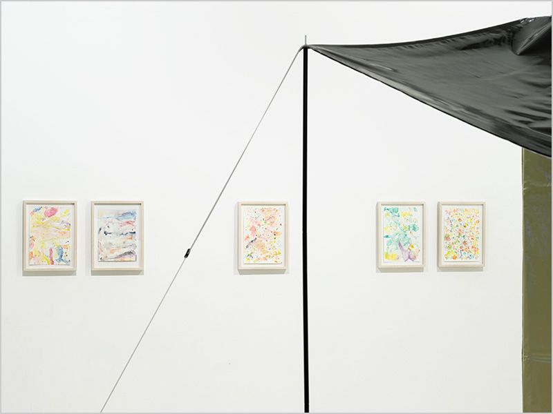 Ausstellung, 2018 AUSSEN OHNE INNEN , Galerie BRIGET STERN , Hamburg