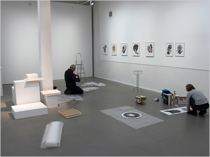 Aussstellung, 2015 - als sobald - -Künstlerhaus Hamburg Bergedorf 